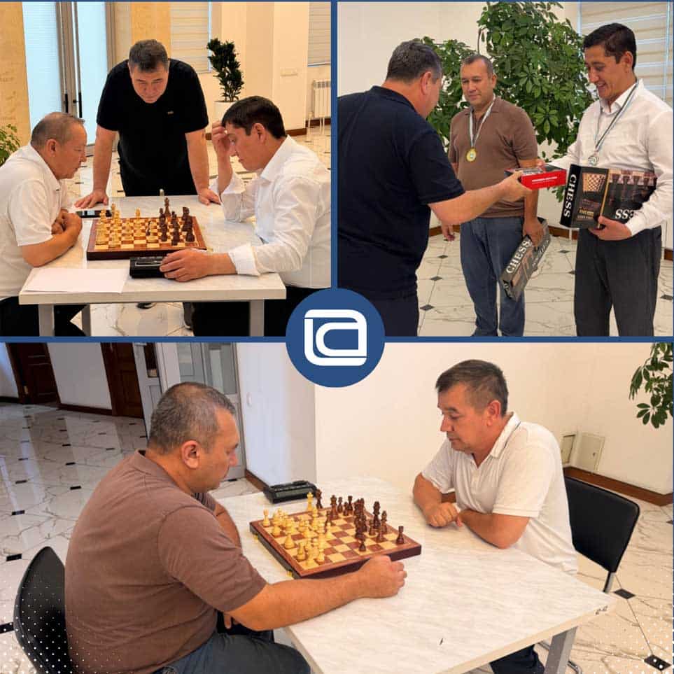 Aql, strategiya va mahorat: “O‘zagrolizing” xodimlari shaxmat musobaqasida.
